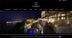 Desktop Screenshot of hotelmetropoletaormina.it